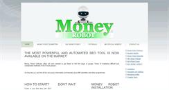 Desktop Screenshot of moneyrobotsoftware.com